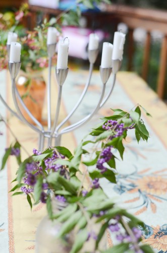 the sight of a table waiting for us to gather