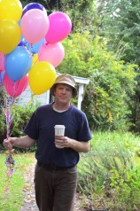 Balloons to be had (and a latte or two for mom).